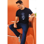 GONCA CONCEPT ERKEK LARGE KISA KOL PİJAMA TAKIMI - 1