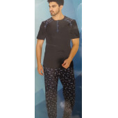 GONCA CONCEPT ERKEK XXL KISA KOL PİJAMA TAKIMI - 1