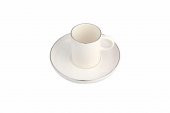 Porland Chopin Platin Kahve Takımı 8 Parça 04ALM006988 - 2