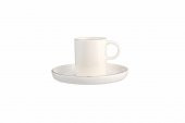 Porland Chopin Platin Kahve Takımı 8 Parça 04ALM006988 - 5