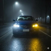 Space 12V Çift Renk Sarı Beyaz 9005 Led Far Ampulü thumbnail 3