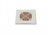 Porland Arabesque Desen6 Bardak Altlığı 10x10 cm 04ALM006817 - 2
