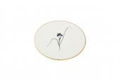 Porland Botanical Desen3 Bardak Altlığı 10 cm 04ALM006633 - 2