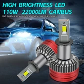 Led far ampulü canbus 110W 22000LM H3 12V / LAAM924 thumbnail 4