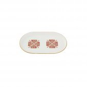 Porland Arabesque Desen6 Kayık Tabak 18 cm 04ALM006533 thumbnail 2