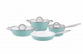 Porland Varsha Mint Tencere Takımı 7 Parça 04Fst002500 - 1