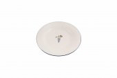 Porland Vaso Piccolo Desen3 Düz Tabak 22 cm 04ALM008039 - 2