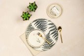 Porland Botanical 19 Parça 6 Kişilik Pasta&Çay Takımı 04ALM005697 - 1