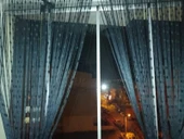 KÜÇÜK PUANLI MODEL ANTRASİT RENK İP PERDE HAZIR İP PERDE 300*270 thumbnail 1