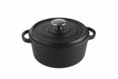 Porland Sapore Siyah Döküm Derin Tencere 20 Cm 04Fst002567 - 1
