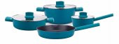 Porland Puglia Yeşil Tencere Takımı 7 Parça 04Fst002497 - 1