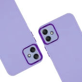 Samsung Galaxy A04 Kılıf Freya Lazer Lens Kamera Çerçeveli Silikon Kapak - 12