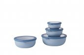 Mepal Set Cirqula Round 4 Parça Saklama Kabı (350+750+1250+2250 ml) - 1