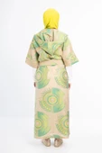 KİMONOLU ÜÇLÜ TAKIM - Yeşil - 9