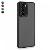 Samsung Galaxy S23 Plus Kılıf Freya Lazer Lens Kamera Çerçeveli Silikon Kapak - 1