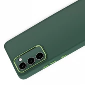 Samsung Galaxy S23 Plus Kılıf Freya Lazer Lens Kamera Çerçeveli Silikon Kapak - 5