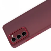 Samsung Galaxy S23 Plus Kılıf Freya Lazer Lens Kamera Çerçeveli Silikon Kapak - 3