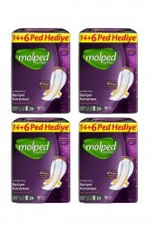 Molped Süpernight Süper Gece 20 Li X 4 Adet Hijyenik Ped - 1