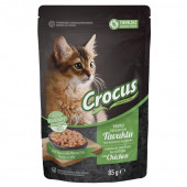 Crocus Yavru Kedi İçin Tahılsız Pouch Mama Tavuklu 85 gr - 1