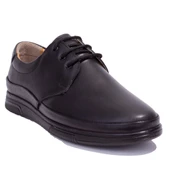 Dagoster DMA08-430 Siyah Ortopedik Günlük Deri Erkek Ayakkabı - 1