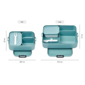 Mepal Bento Lunch Box Take A Break Large Yemek Kabı 1500 Ml - 3