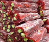 Gaziantep Pazarı Nar Aromalı Fıstıklı Fitil Lokum 1 KG - 1