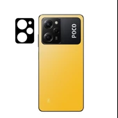 Gpack Xiaomi Poco x5 Pro 5G Kamera Lens Koruyucu Cam Siyah - 1