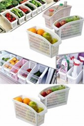 King Mop 10 Adet Buzdolabı Düzenleyici Organizer , Dolap Içi Düzenleyici Organizer - 1