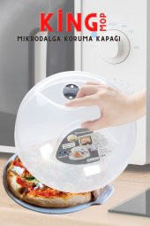 King Mop King Mop 24 Cm Mikrodalga Fırın Kapağı & Microwave Oven Protection Cover - 2