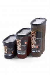 King Mop 3lü Sızdırmaz Kapaklı Erzak Saklama Kabı Seti 1 x (1200 Ml, 1700 Ml, 2400 Ml) FÜKMMSK-01 - 2
