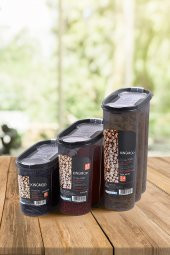 King Mop 9lu Sızdırmaz Kapaklı Erzak Saklama Kabı Seti 3 x (1200 Ml, 1700 Ml, 2400 Ml) FÜKMMSK-01 - 2