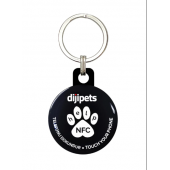 MVG Store Dijipets Siyah Mavi Pati Dostu Akıllı Tasma Dijital Künye Ve Konum Bilgisi (Kayıp İlanı Vermeye Son) - 1