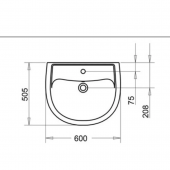 Turavit Alize 60x50 cm Lavabo - 2