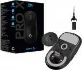 Logitech G Pro X Superlıght Ultra Hafif Hero 25.600 Dpı 400 Ips Lıghtspeed Kablosuz Oyuncu Mouse - Siyah - 2