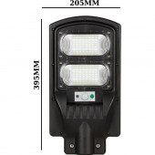 Dikdörtgen Solar Güneş Enerjili Uzaktan Kumandalı LED Bahçe Dekor Aydınlatması Sokak Lambası LM02 EE134 - 3