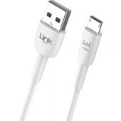 LinkTech LİNKTECHK600 Safe Micro USB Pd 2.4A Şarj Kablosu - 1