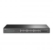 TP-LINK TL-SG3428X 24 PORT 10/100/1000 +4SFP YONETILEBILIR SWITCH - 1
