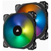 ML140 PRO RGB, CO-9050078-WW 140mm Premium Magnetic Levitation RGB LED PWM Fan, Twin Fan Pack - 1