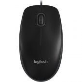 LOGITECH B100 OPTİK USB MOUSE-SİYAH 910-003357 (M100 ile aynı ürün kutu farkı var) - 1