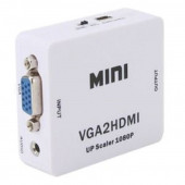 VGA TO HDMI HD VİDEO CONVERTER Çevirici Dönüştürücü Adaptör - 1