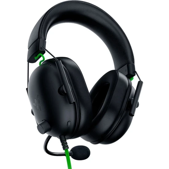 Razer Blackshark V2 X Kablolu Mikrofonlu Kulak Üstü Oyuncu Kulaklığı Siyah - 4