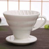 EPİNOX COFFEE TOOLS SERAMİK DEMLEME-BEYAZ (FSB-2) - 3