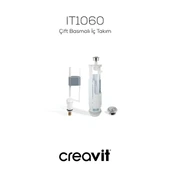 Creavit NV361 Nova Rim-Off Duvar Tipi Klozet Seti - 6
