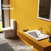 Creavit NV361 Nova Rim-Off Duvar Tipi Klozet Seti - 1