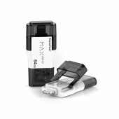 MAX Gen2 64GB Lightning/USB 3.0 i-FlashDrive IFDMAXG264GB - 1