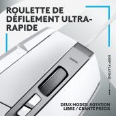 logitech G G502 X Kablolu Oyuncu Mouse Beyaz - 3
