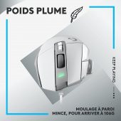 logitech G G502 X Kablolu Oyuncu Mouse Beyaz - 6