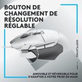 logitech G G502 X Kablolu Oyuncu Mouse Beyaz - 7