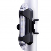 Şarjlı 4 Modlu Bisiklet Arka Stop Lambası Ikaz Uyarı Işığı C07 - 3