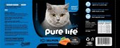 Purelife Plus Konserve Somonlu Yetişkin Kedi Maması 400gr x 12 Adet - 2